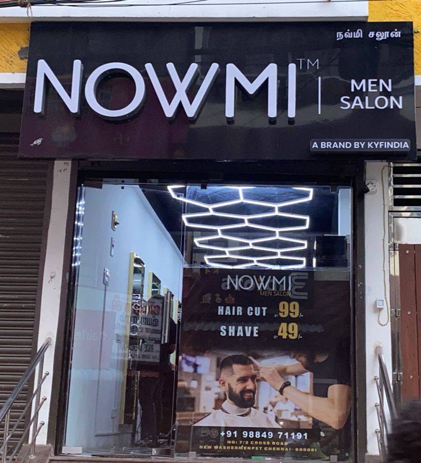 Nowmi Men Salon - New Washermanpet